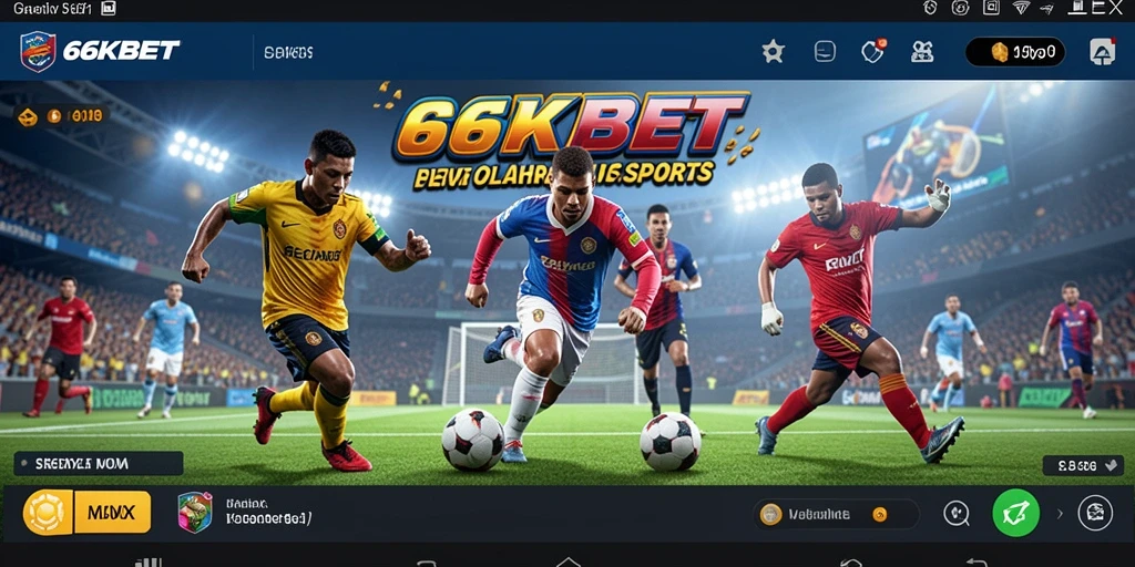 Tampilan utama gameplay Sports yang menegangkan di 66KBET.