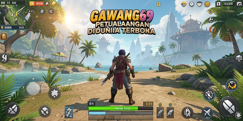 Tampilan gameplay GAWANG69 yang memukau di dunia terbuka.