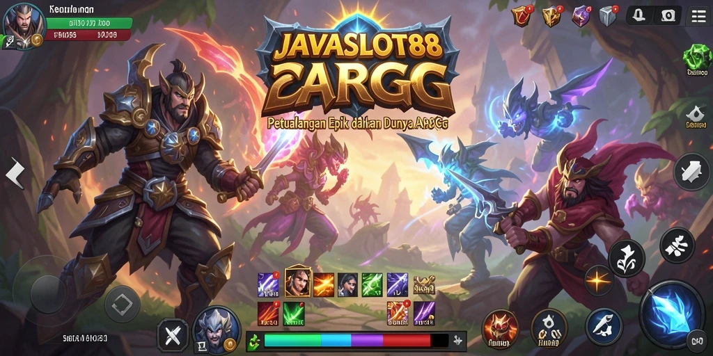 Tangkapan layar JAVASLOT88 menampilkan pertempuran epik dalam dunia ARPG yang menawan.
