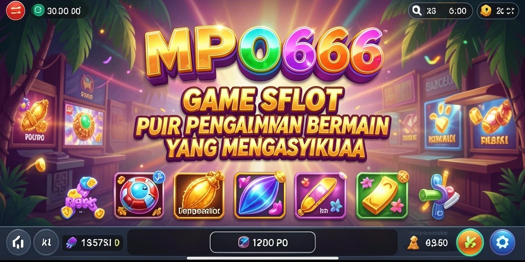 Screenshot utama MPO666 menampilkan gameplay Slot yang menegangkan