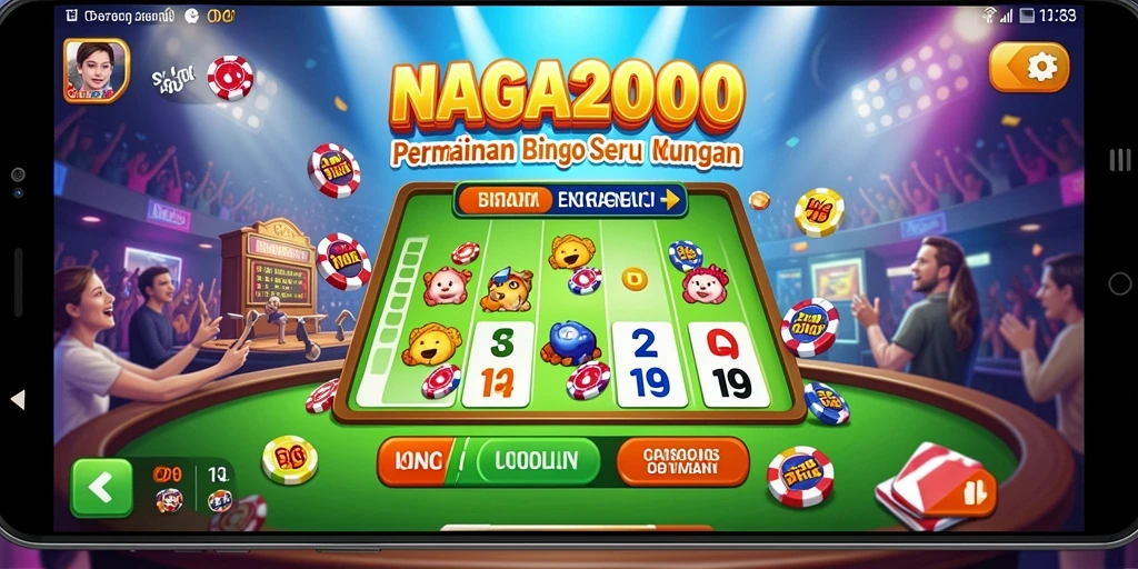 Tampilan gameplay seru dan interaktif di NAGA2000.