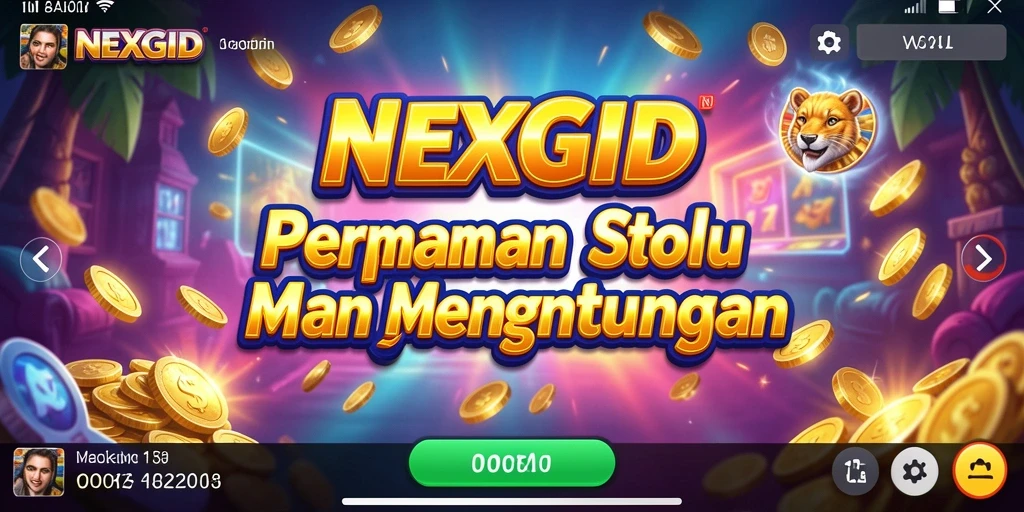 Tampilan menarik dari gameplay slot NEXGID yang mengasyikkan.
