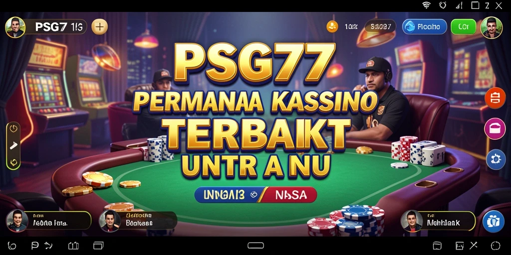 Gameplay Kasino yang menegangkan di PSG77 dengan grafis menawan.