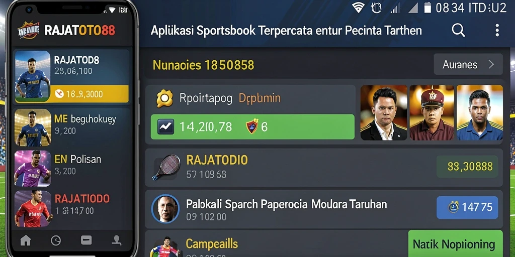 Tampilan utama dari RAJATOTO88 yang menunjukkan berbagai opsi taruhan lengkap.
