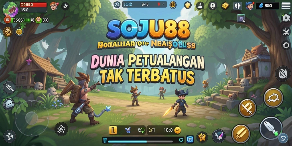 Gameplay SOJU88 yang mengasyikkan dalam dunia Open World.